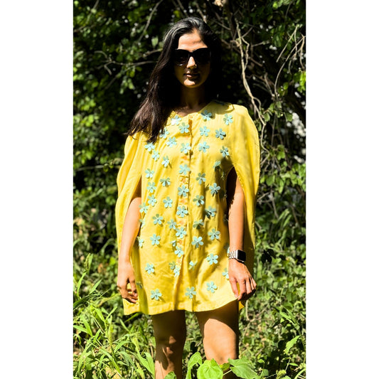 Flower bouquet Cape set