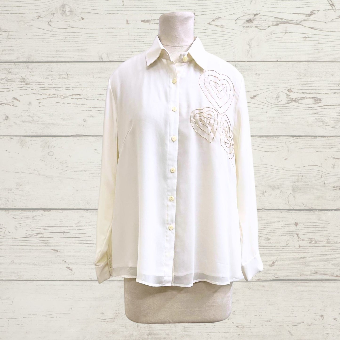 IVORY HEART SHIRT