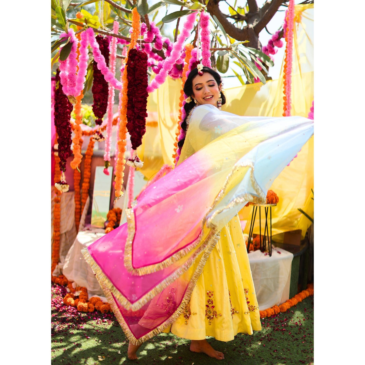 Rang mehfil lehenga