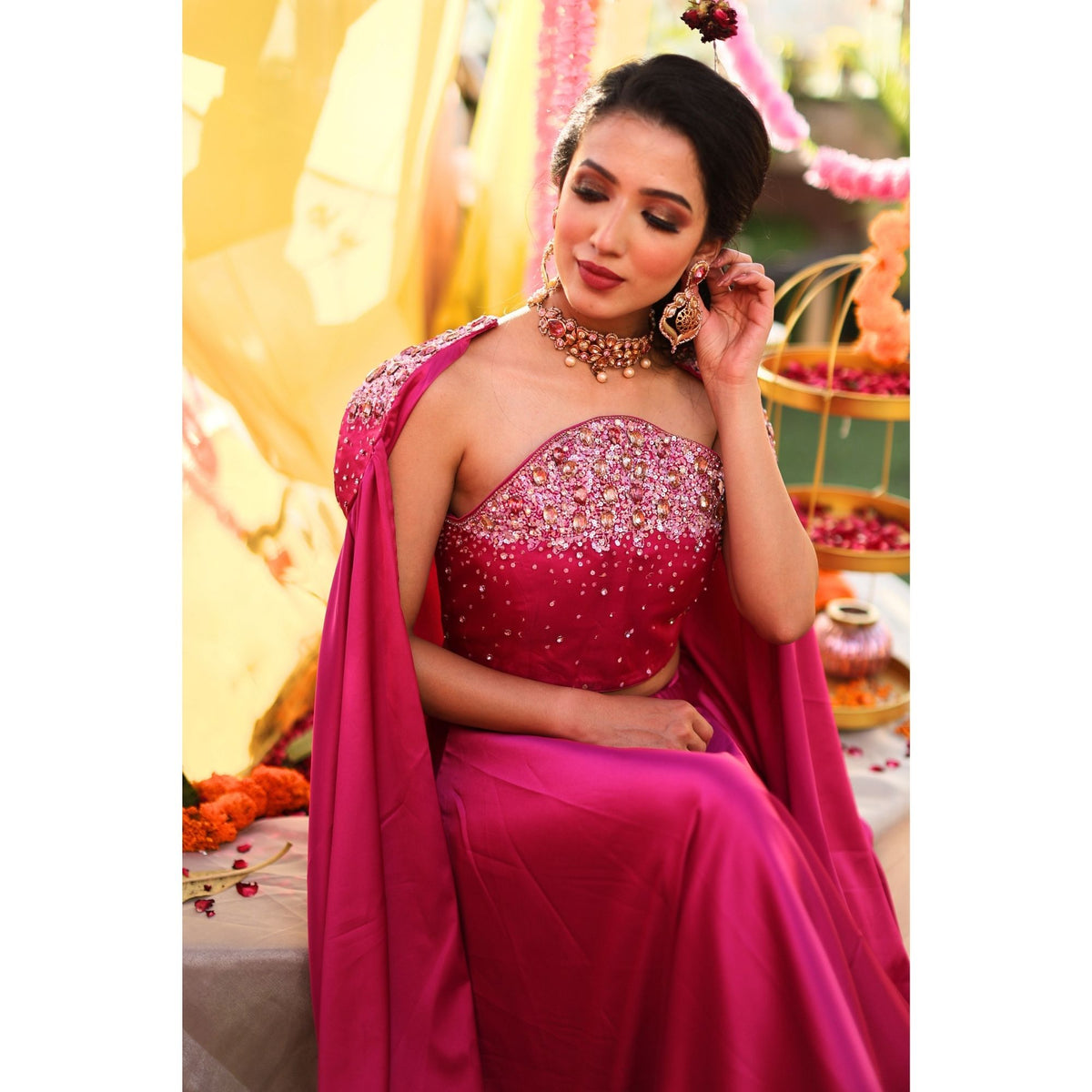 Chandni raat lehenga