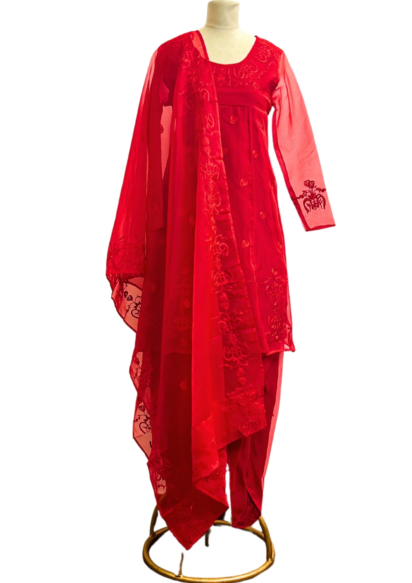Red Gulaab Rani Suit
