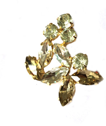 Topaz Petal Earrings