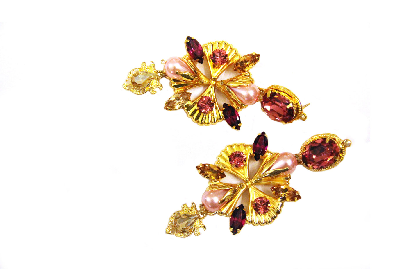 Voilet Shell Klingo Earrings