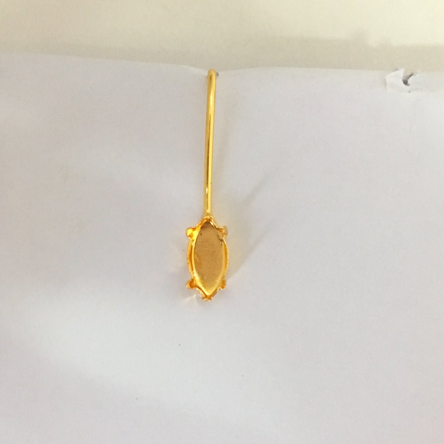 Topaz marquise stick earrings