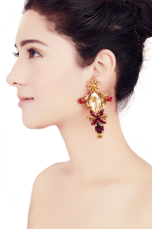 Burgandy Bliss Earrings