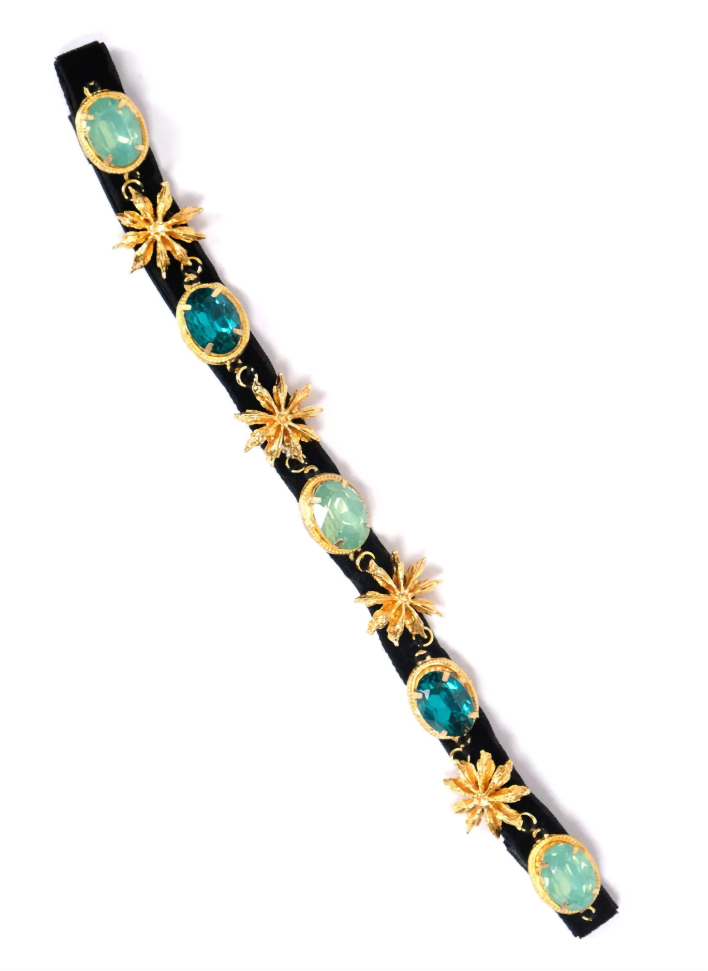 Jade Green Star Anise Hairbands