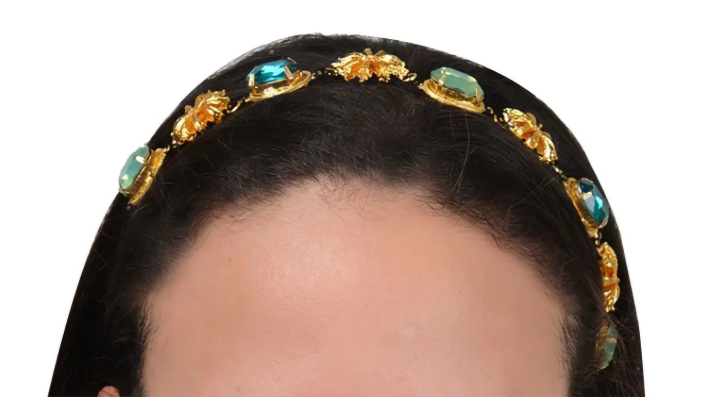 Jade Green Star Anise Hairbands