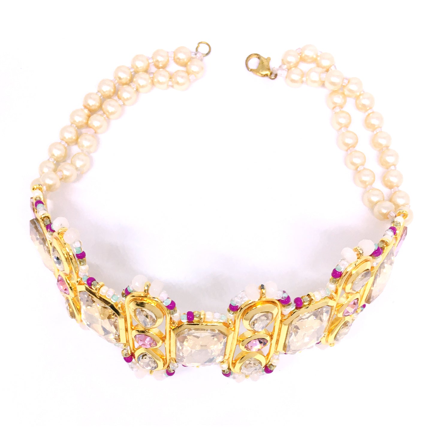 Phulkariyaan Multi-colored Rangoli Choker