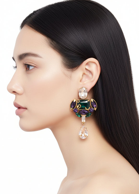 Gold Vinifera Canopy Earring