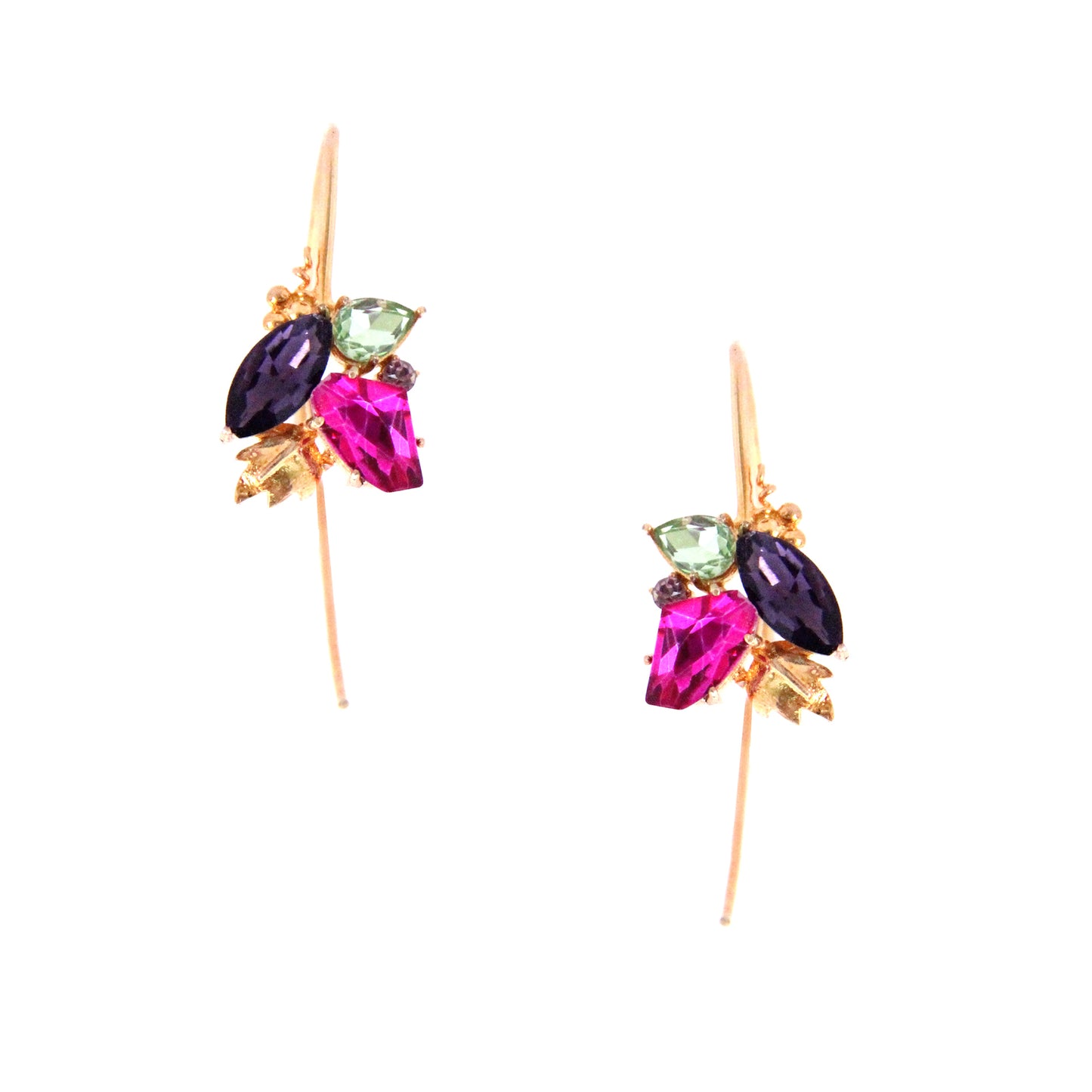 Inflorescence Flower Voilet Half Hoops