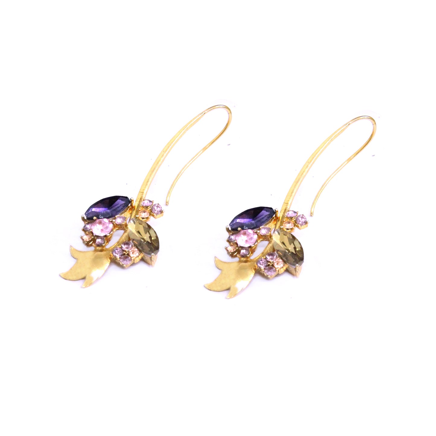Inflorescence Flower Vine Earring