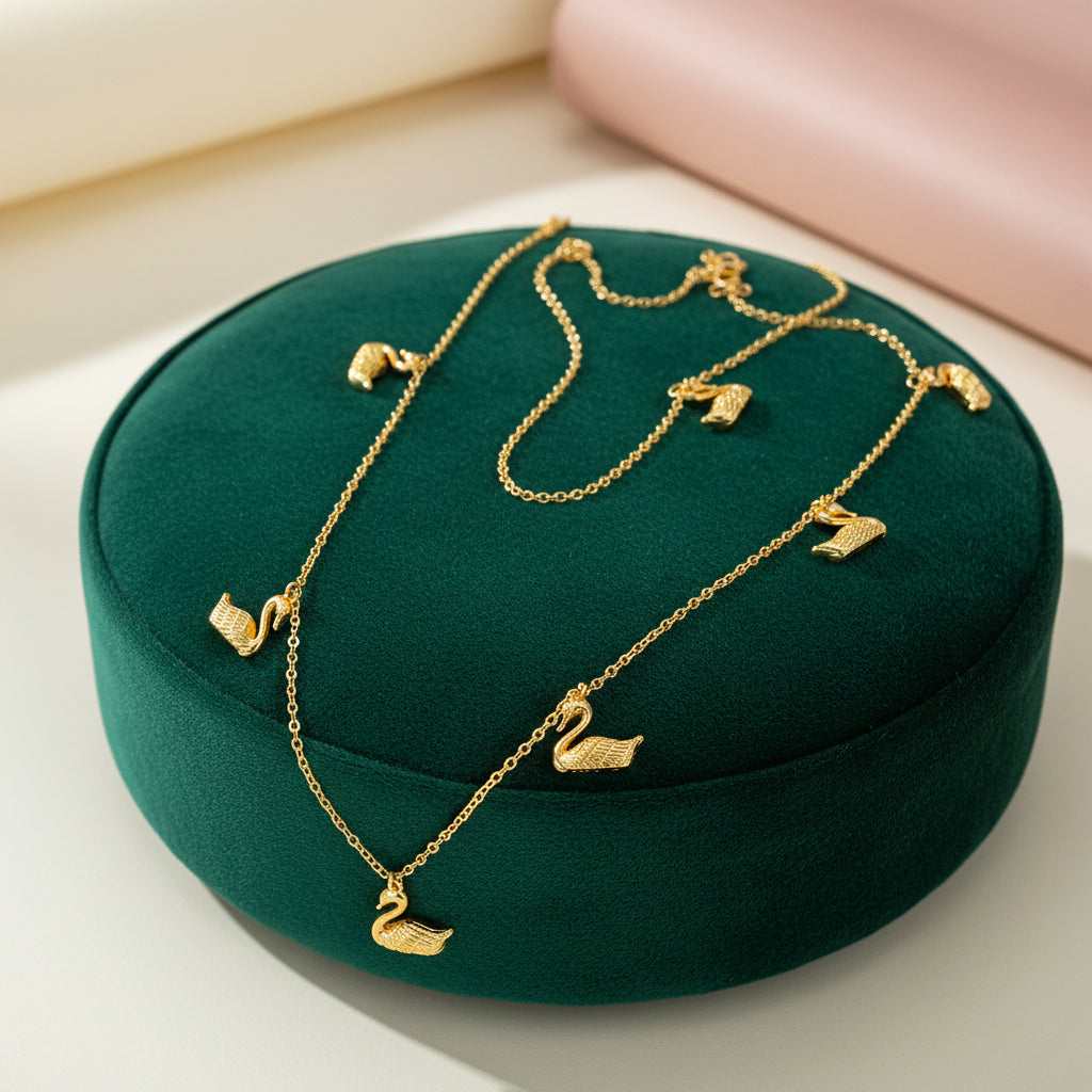 Dancing Swan Neckpiece