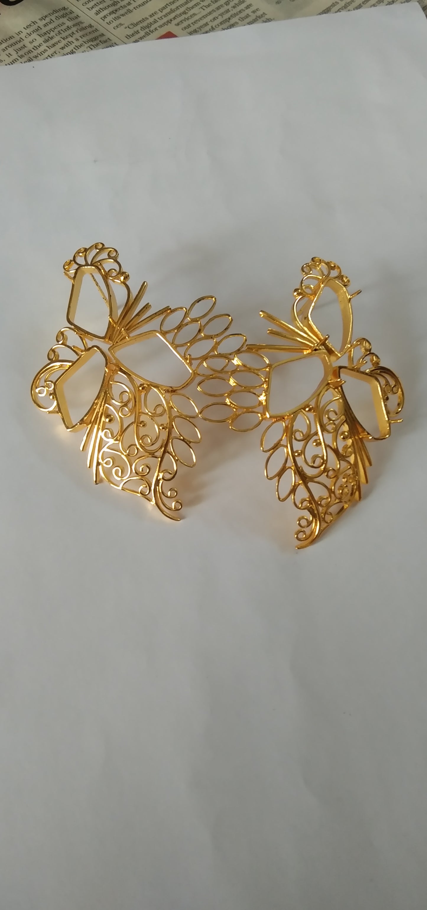 3 GALACTIC CUT EARRINGS