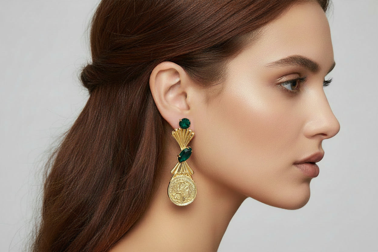 BudPops Green Stem Earrings