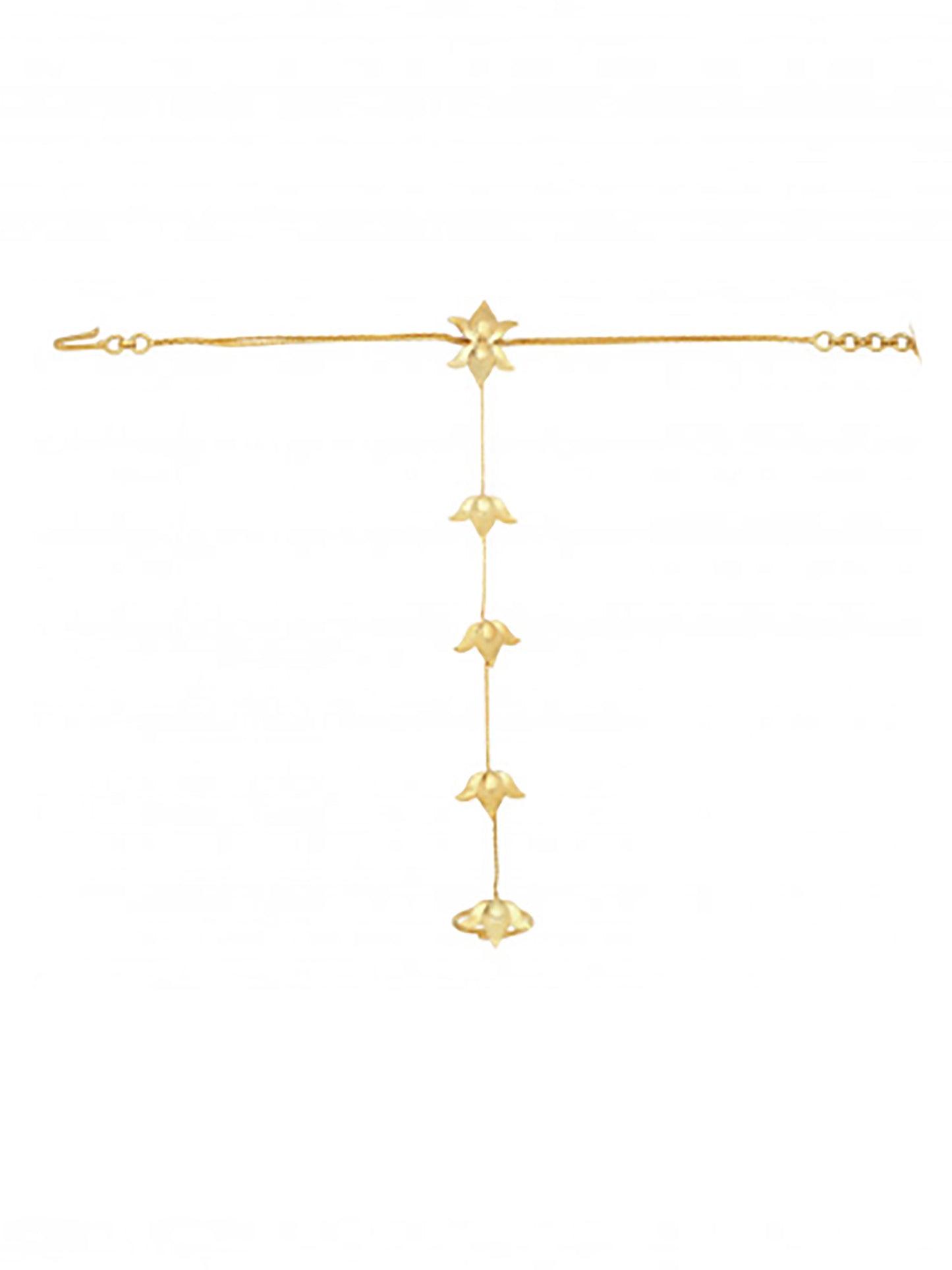 Goldplated Lotus Fleur Handharness