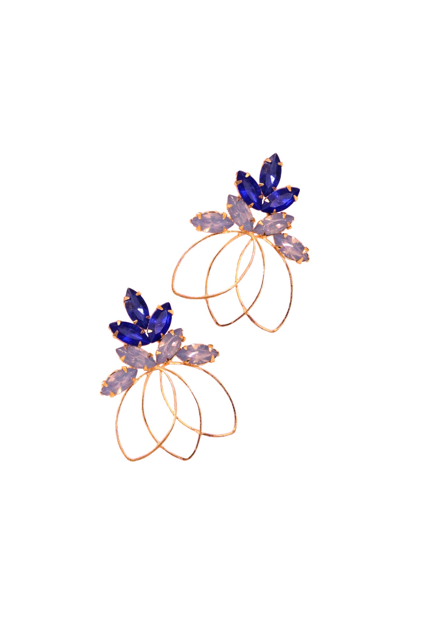 Redolance Blue Lotus Earrings