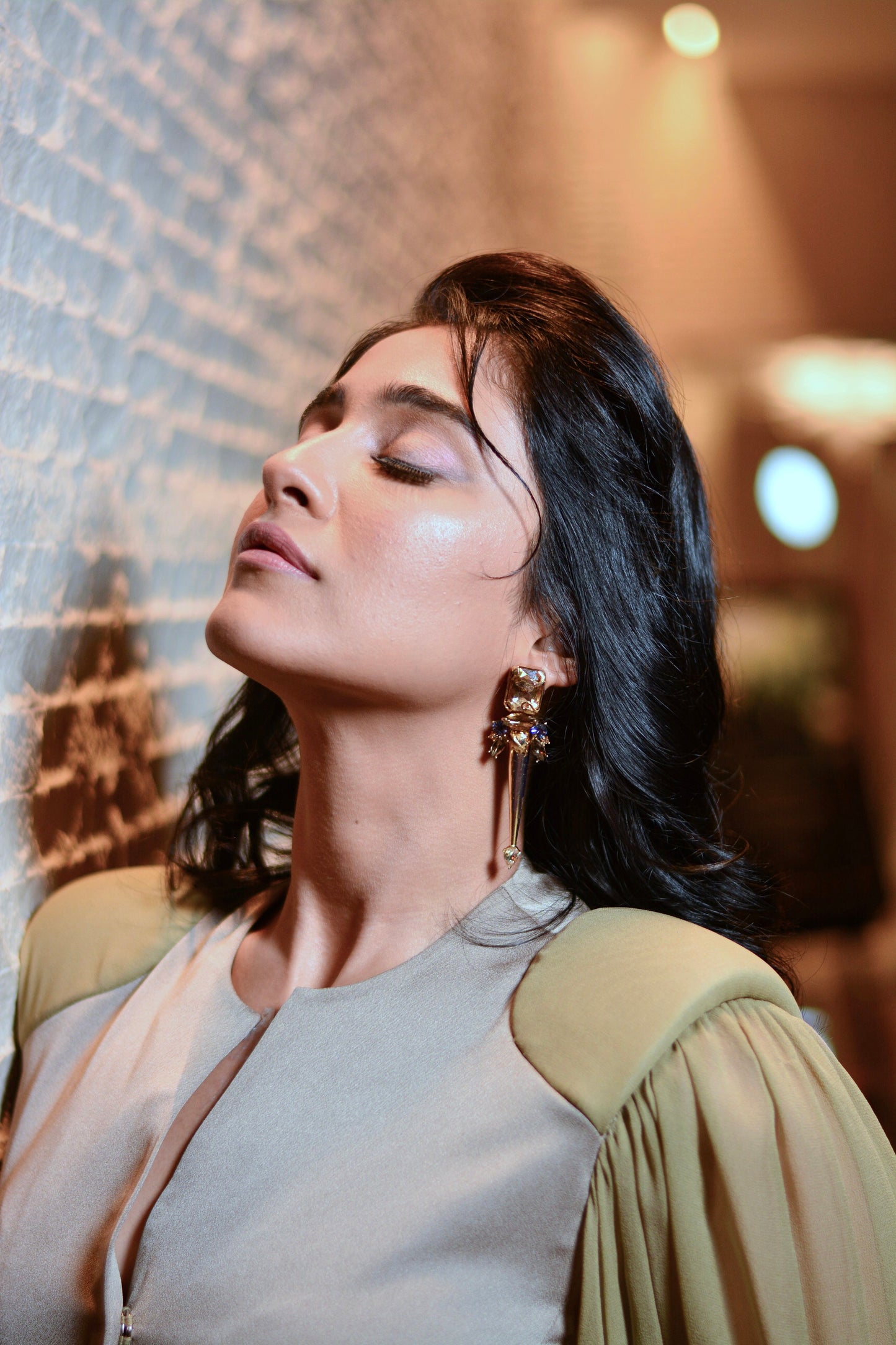 Spike Trellis Earrings