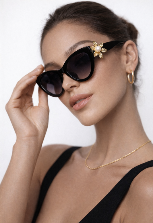 Aurora Flower Eye Stem Clip