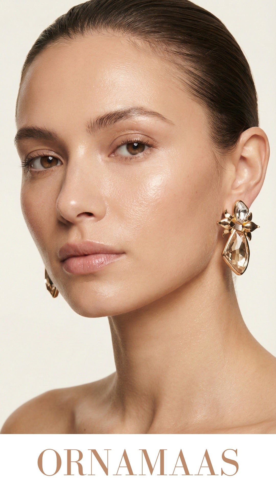 Lotus Galactic Cut Mehr-o- Noor Earrings