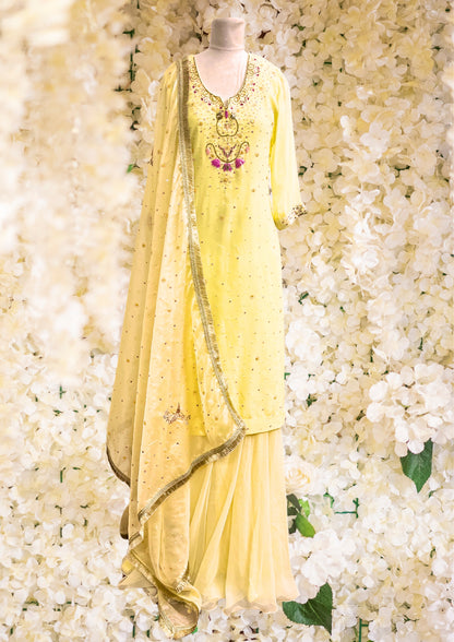 Lime Kamal Sitaara Suit