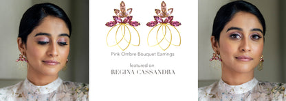 Redolance Black Fleur Earrings