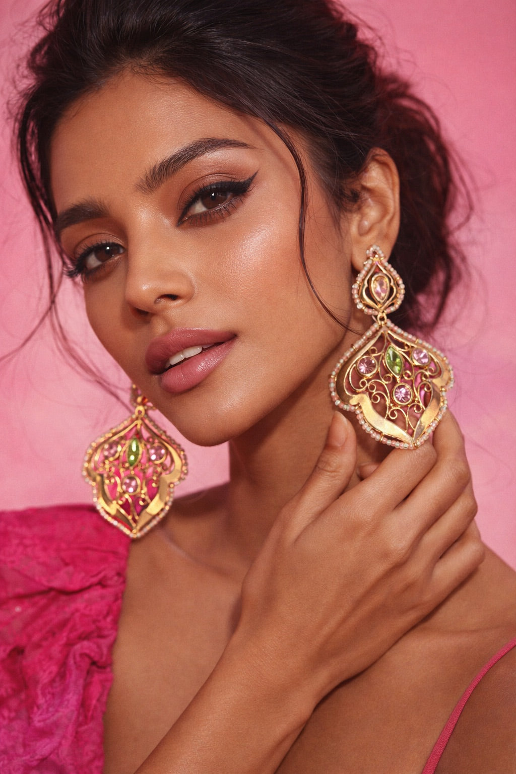 Jardin D’Amour Chandelier Earrings