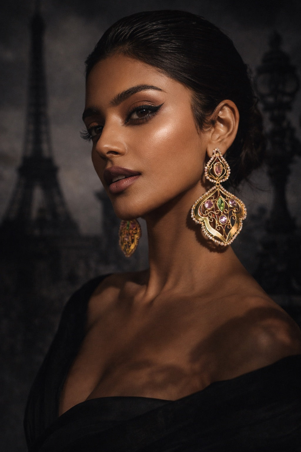 Jardin D’Amour Chandelier Earrings
