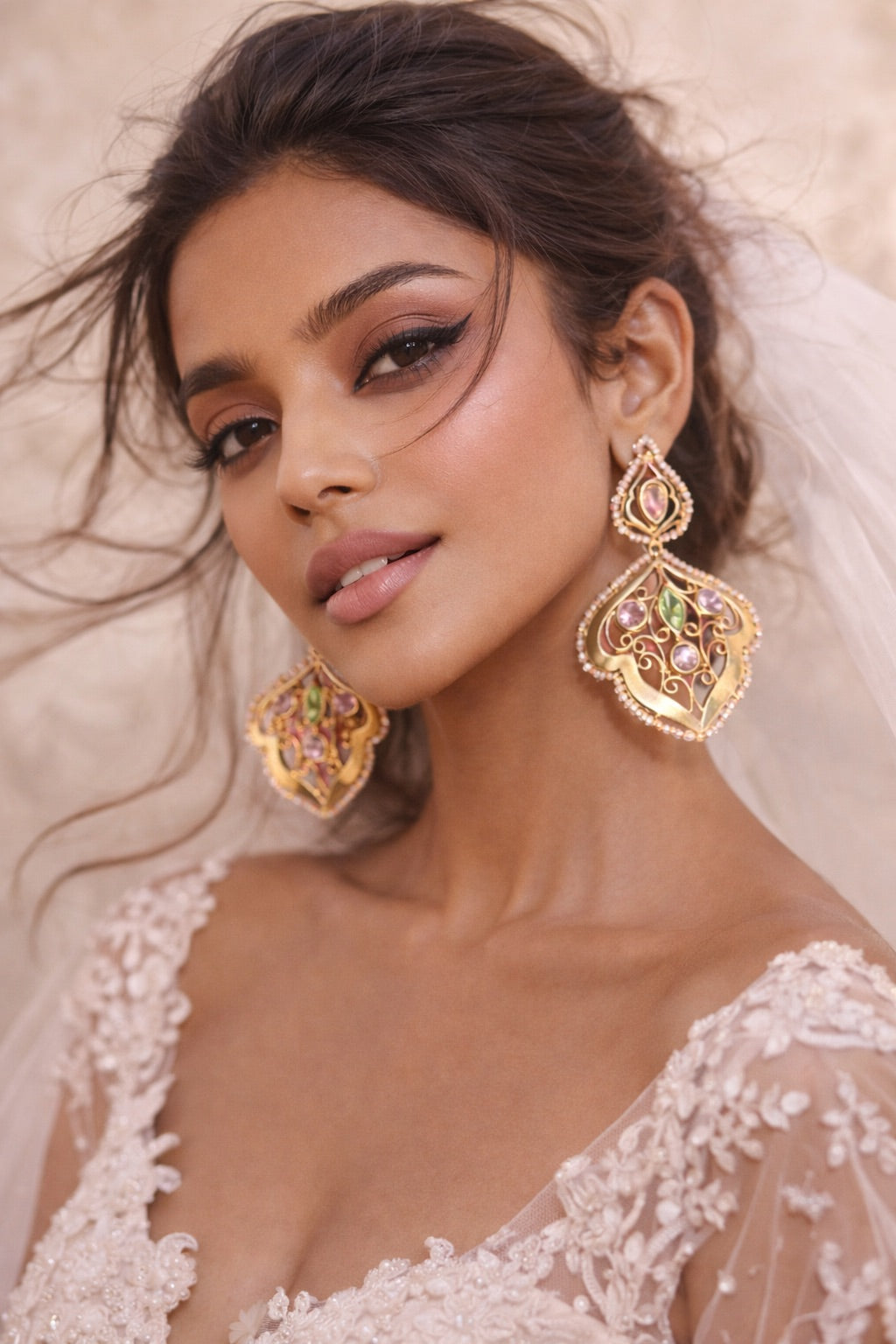 Jardin D’Amour Chandelier Earrings