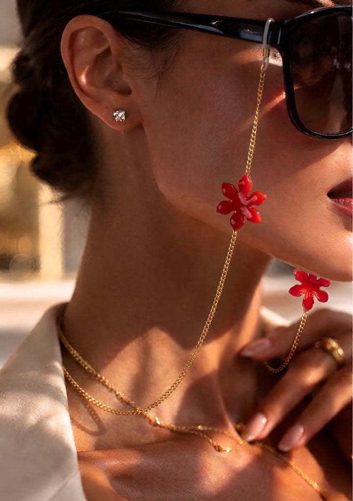 The Coral Bloom Eyewear Chain