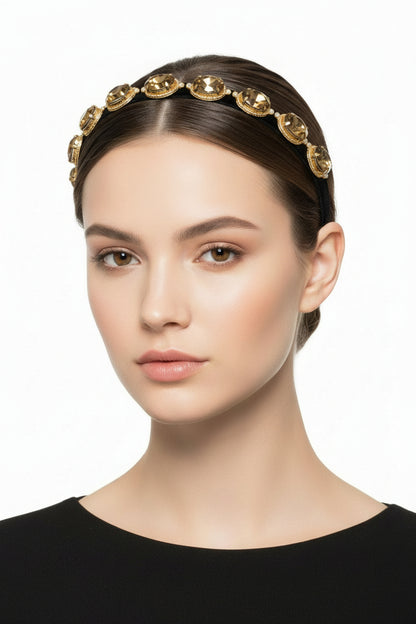 Gun Metal Hexagun Hairband