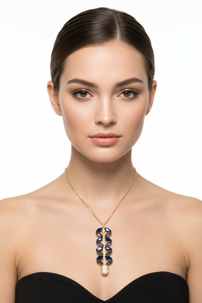 Raballi Geomtric Longneckpiece