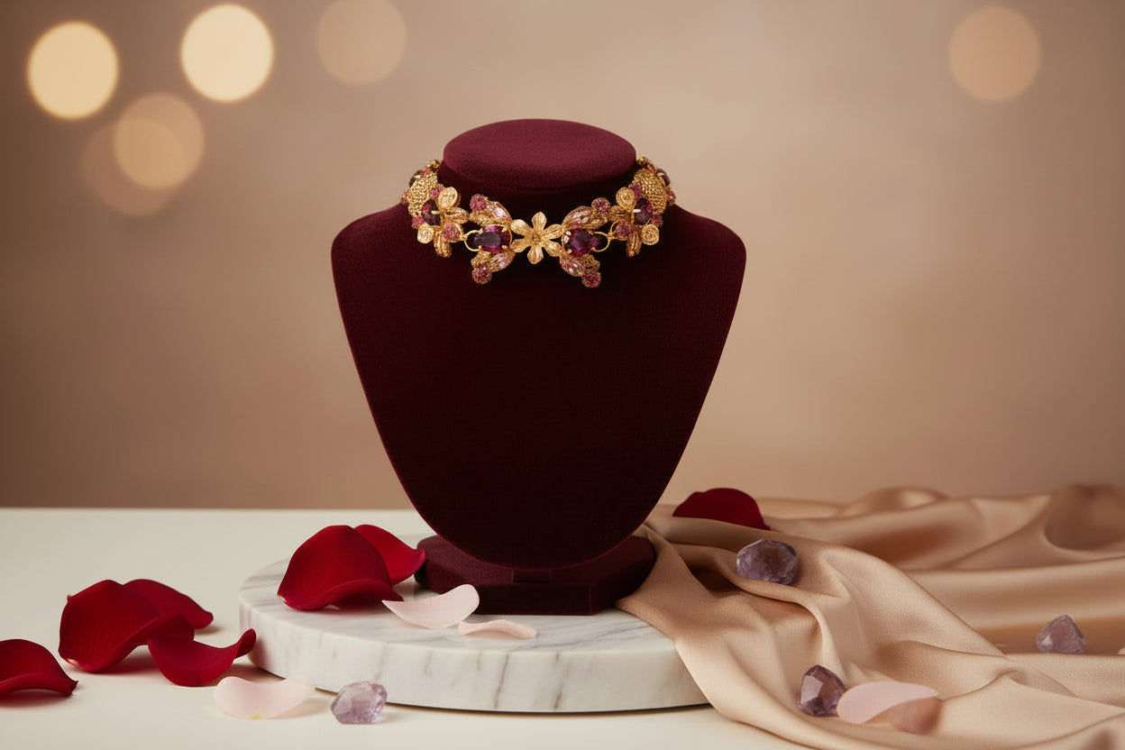 Les Fleurs Jardin Choker