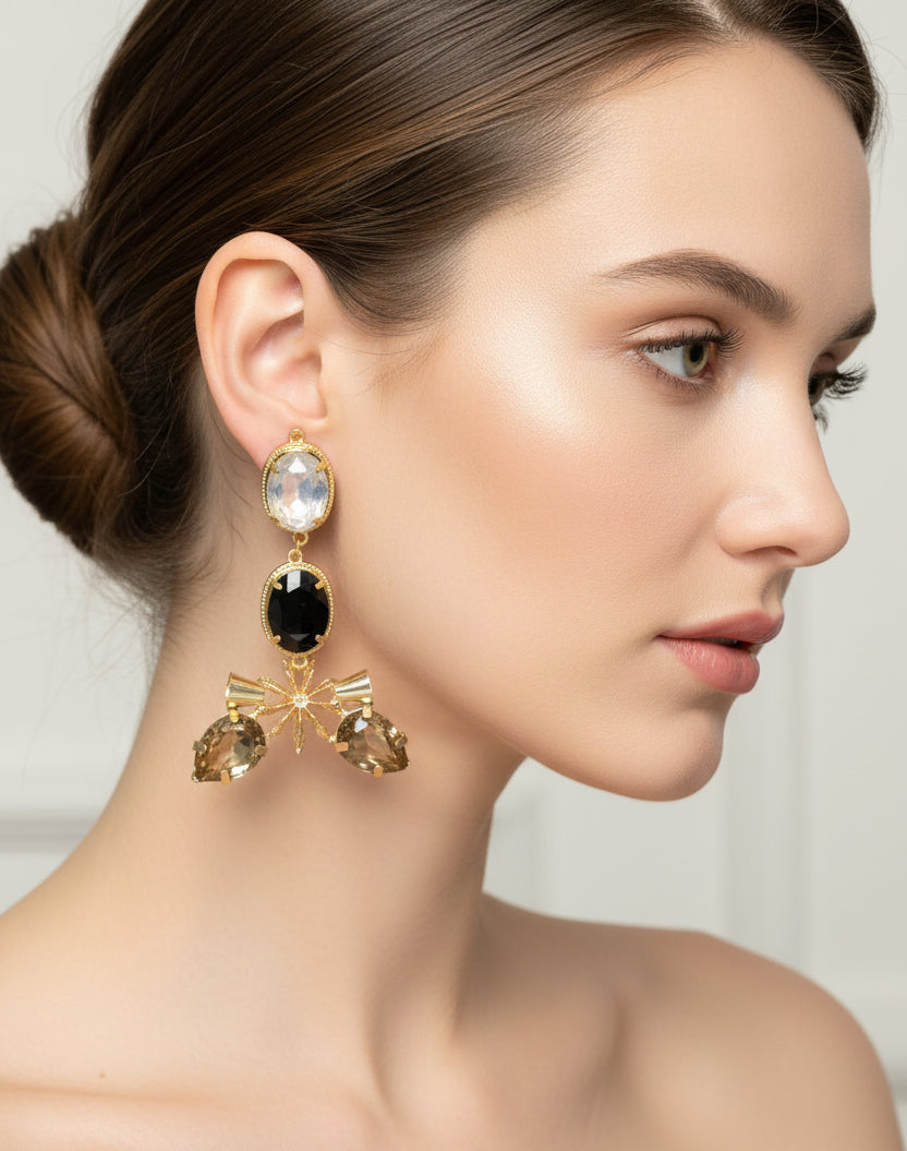 Rebel Rockstar Star Anise Earrings