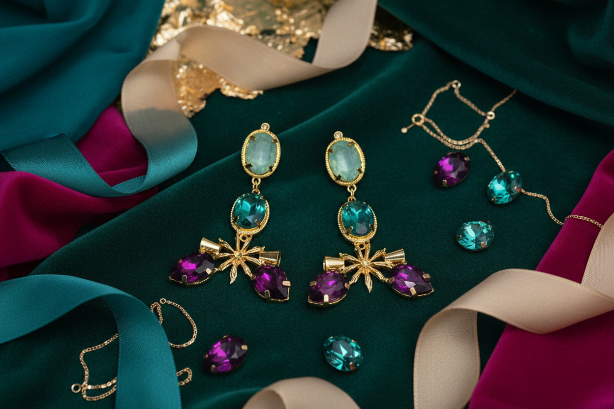 Star Anise Rangle Earrings