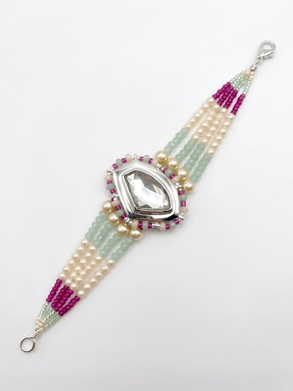 Inaaya Galactic Cut Pearl Bracelet