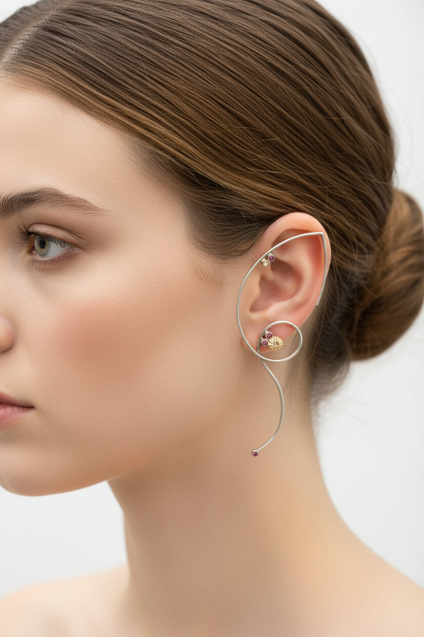 Silver Plated Earring