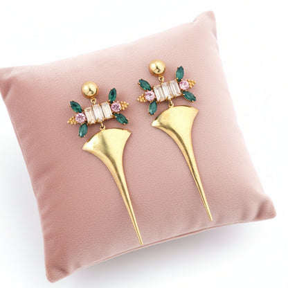 Inflorescence Flower Vinifera Bell Earring