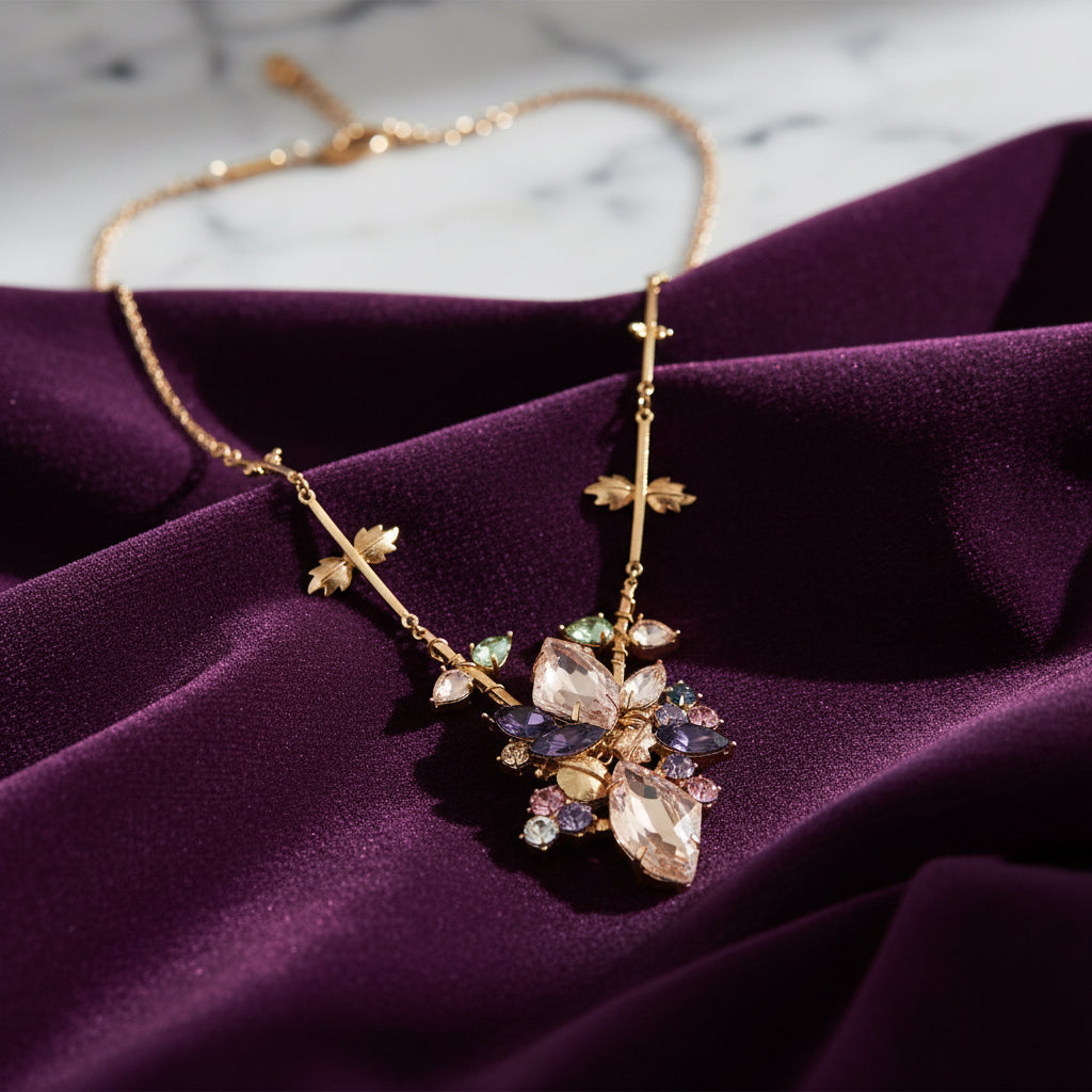 Trellis Vinifera Cocktail  Neckpiece