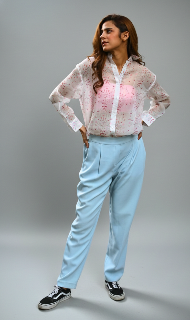 SUKOON KAMAL ORGANZA SHIRT