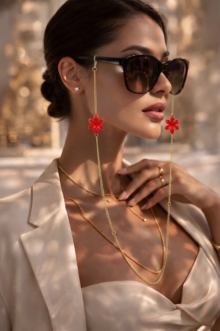 The Coral Bloom Eyewear Chain