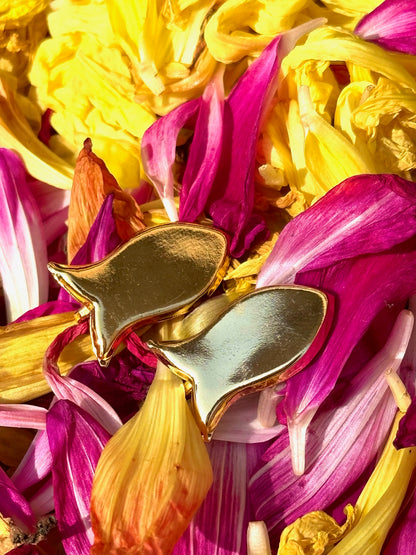 Golden Fish Whisper Eye Stem Clip