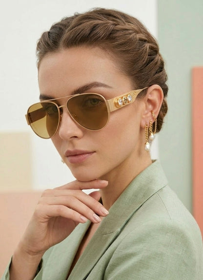 Tri-Luxe Gleam Eye Stem Clip