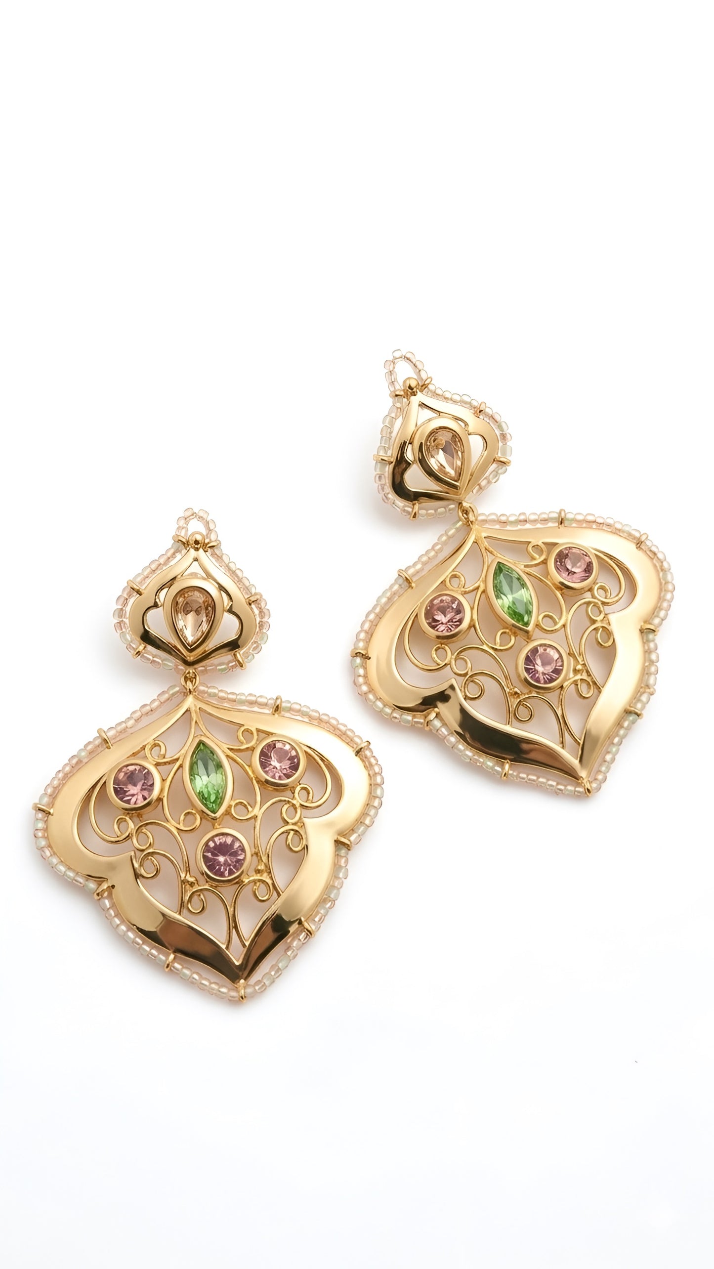 Jardin D’Amour Chandelier Earrings