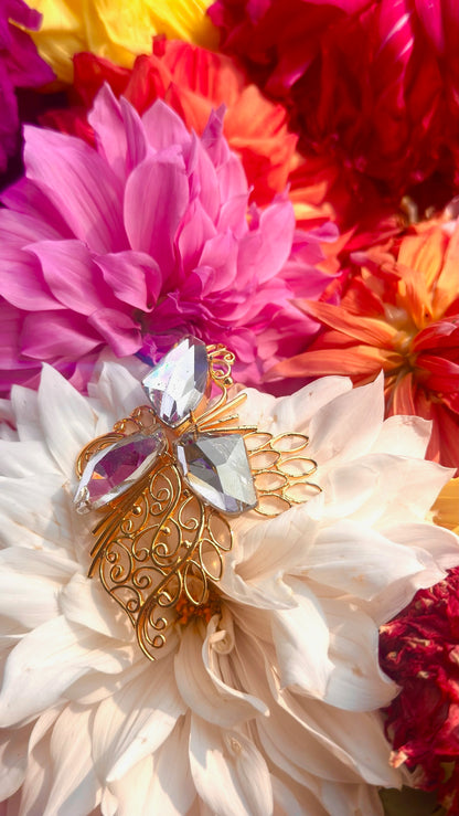 Arabesque Tri-Galactic Cut Pankh Earrings