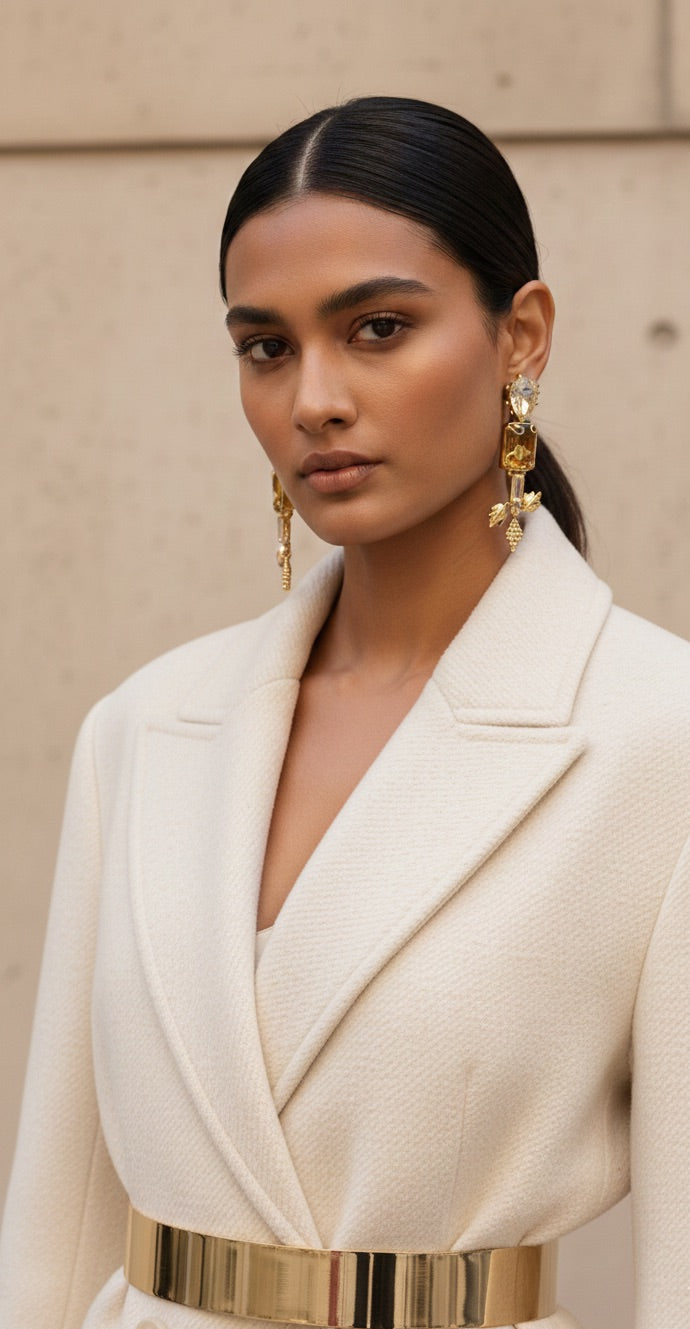 Aashni Leaf Earrings