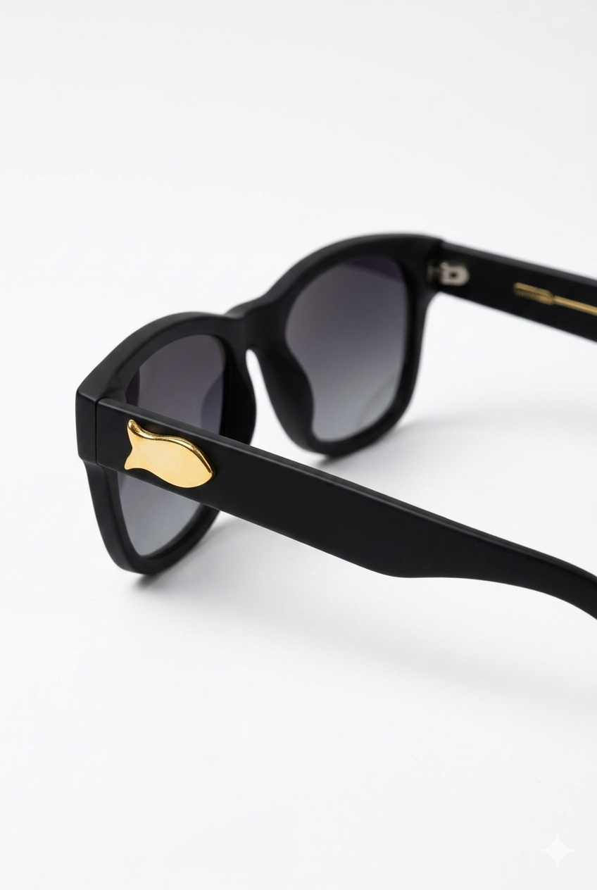 Golden Fish Whisper Eye Stem Clip