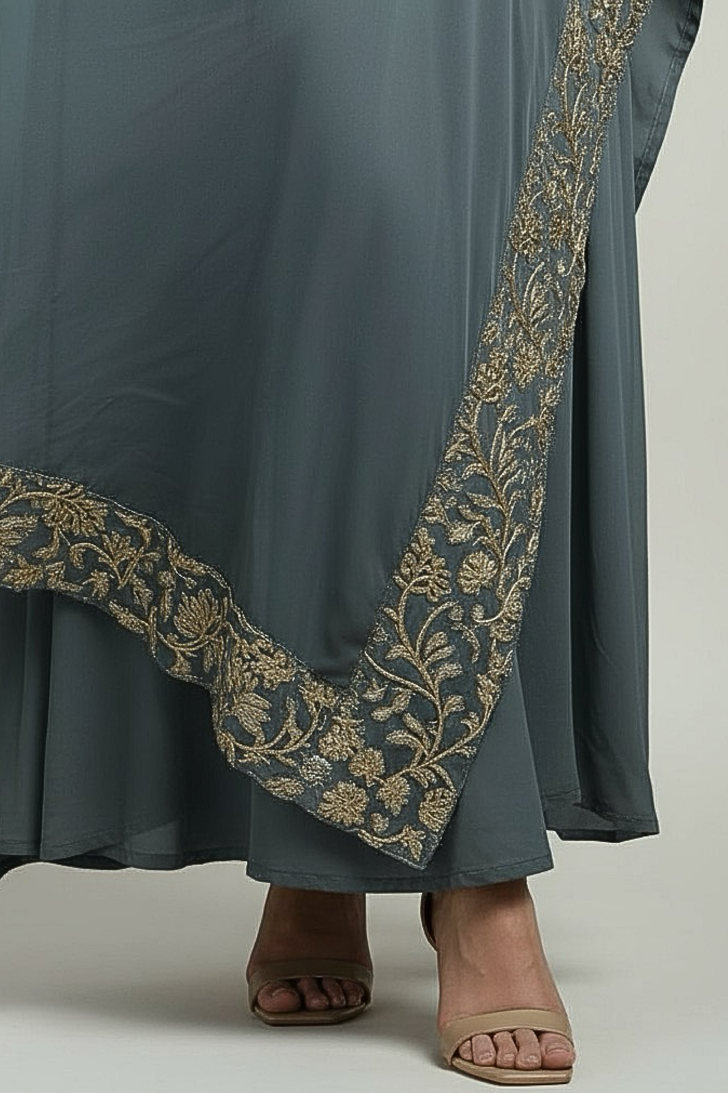 Silver forest kaftan