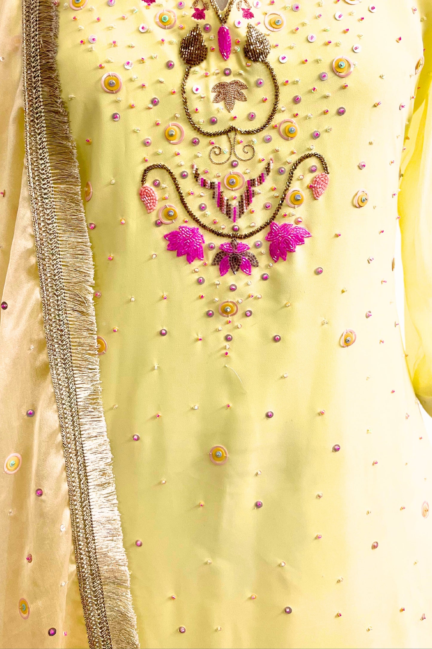 Lime Kamal Sitaara Suit