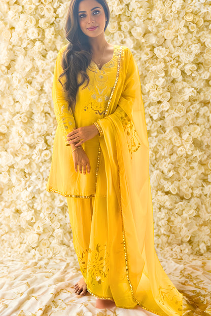 Yellow Haldi Suit
