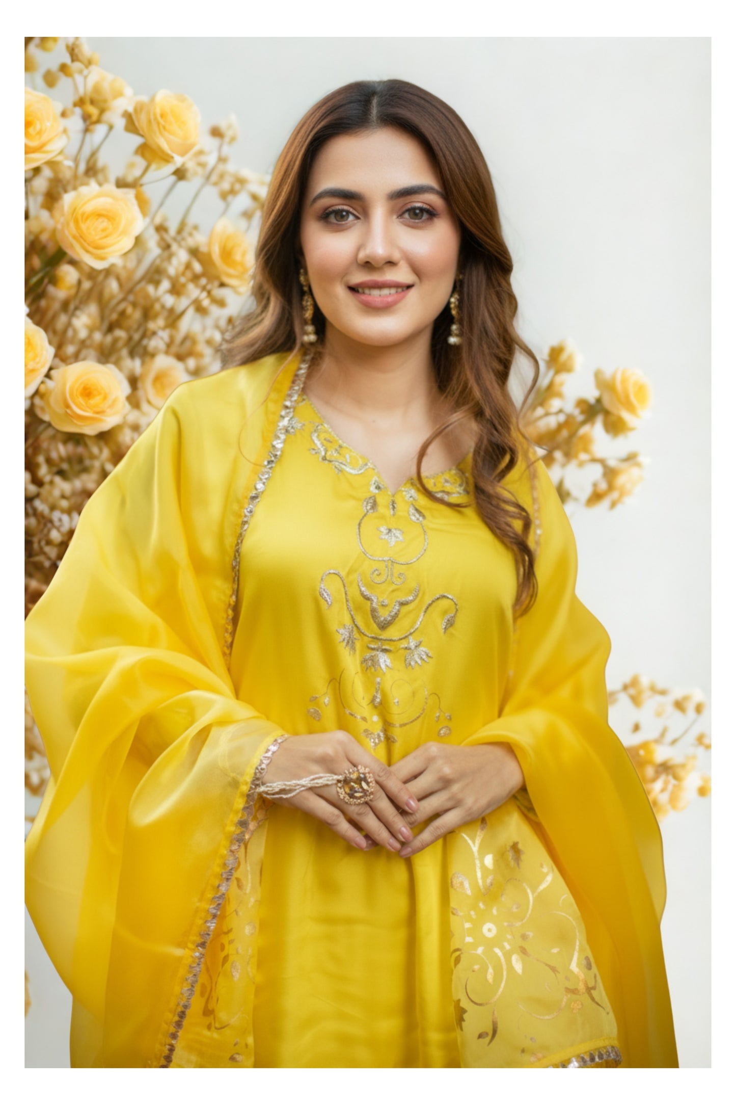 Yellow Haldi Suit